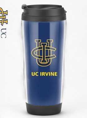 加州大学欧文分校UC Irvine周边定制美国名校纪念品水杯子咖啡杯