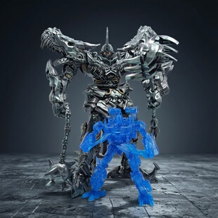 百微TW-1101钢索领主 变5电影版SS钢索霸王 恐龙变形玩具