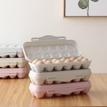 带盖卡扣式塑料鸡蛋盒厨房冰箱保鲜盒分格鸡蛋托家用收纳盒鸡蛋格