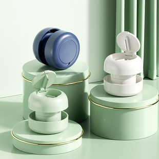 便携药片研磨切药器多功能药片研磨器磨药粉器小药盒切割分装药盒