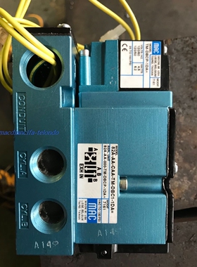 MAC电磁阀82A-AA-CAA-TM-DBC1-1DA(哈斯机床专用电磁阀）