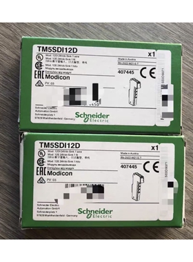施耐徳TM5SDI12D开关量输入模块