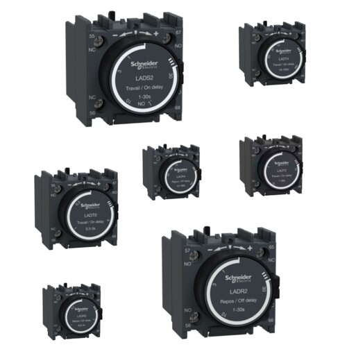 施耐德LADT0 LADT2 LADT4 LADS2 LADR0 LADR2 LADR4附件延时模块