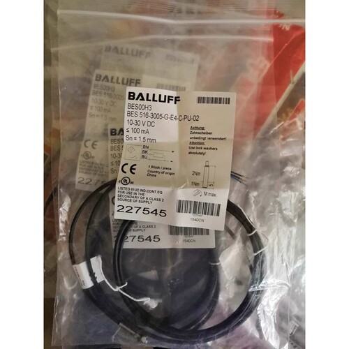 BES516-3005-G-E4-C-PU-02 BALLFF BES00H3原装现货巴鲁夫M5接近