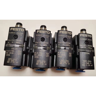 FESTO  SDE5-D10-02-Q6E-P-M8-3.5X-4Y 529027费斯托气网传感器