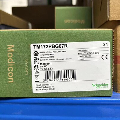 施耐德可编程控制器TM172PDG28R/TM172PBG42RI/M172PBG18全新