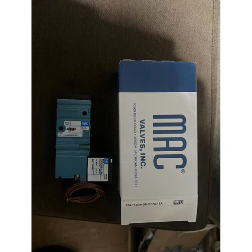 美国MAC电磁阀52A-11-C0A-DM-DDFA-1BA=CLSF全新原装进口顺丰包邮