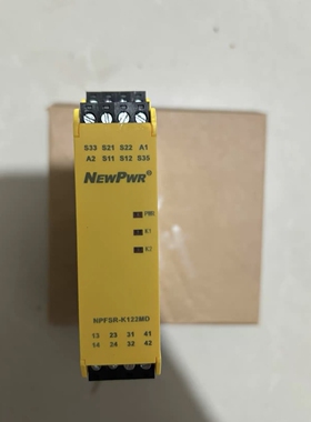 优倍安全继电器 NPFSR-K122MD