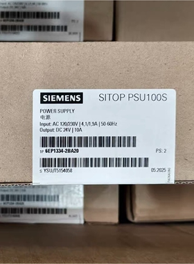 SIEMENS/西门子电源模块型号6EP1334-2BA20
