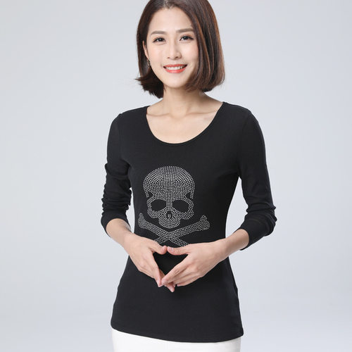 长袖百搭常规网纱女