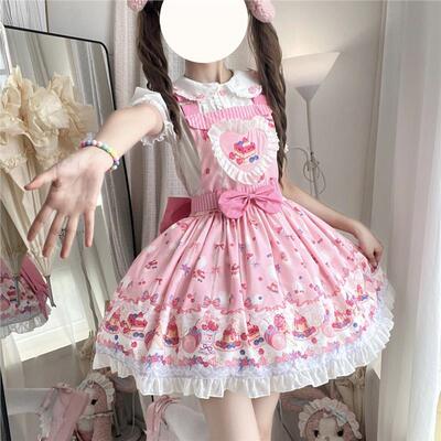 原创【 甜品小蛋糕】全款lolita裙原创jsk背带洛丽塔lo裙