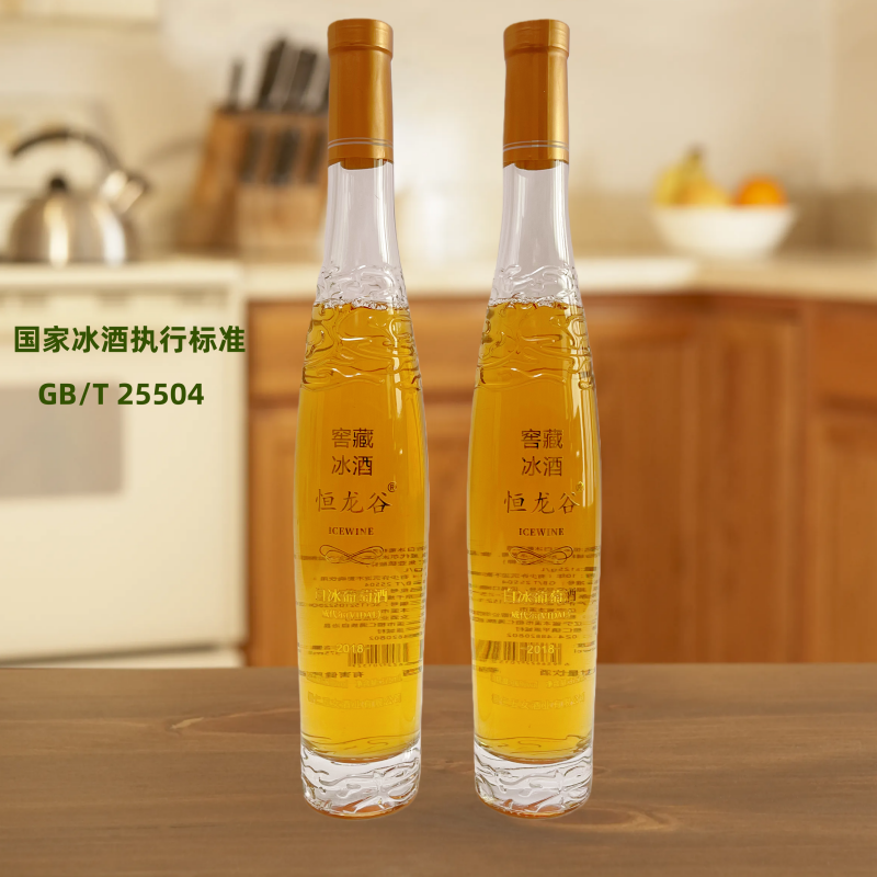 桓仁特产 威代尔冰葡萄酒窖藏冰酒 恒龙谷冰酒六瓶每箱375毫升/瓶