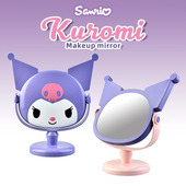 012库洛米立体卡通化妆镜可爱创意桌面摆设台镜KUROMI MIRROR