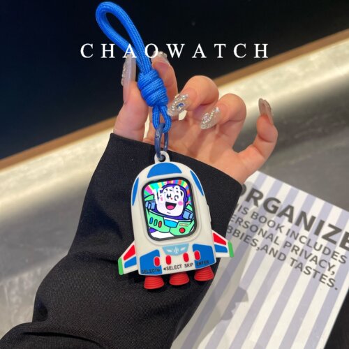 巴斯光年挂绳式适用于苹果手表s11保护壳iwatchs987s10代se软套女