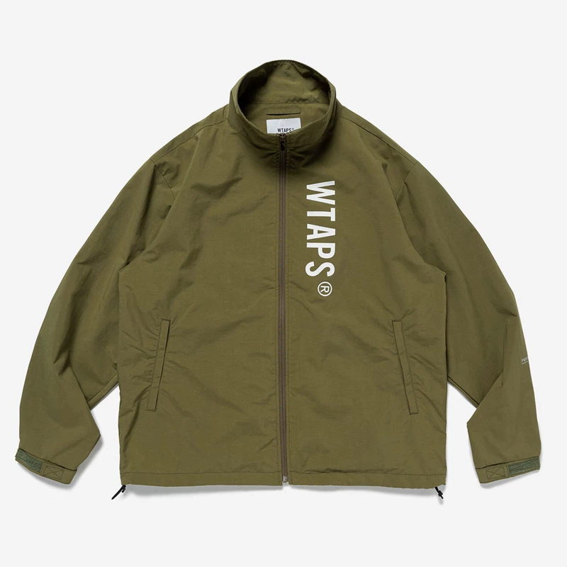 Ветровка TUSSAH водонепроницаемая повседневная куртка мужская 24SS TRACK JACKET WTAPS by Guocang Four Seasons Produced