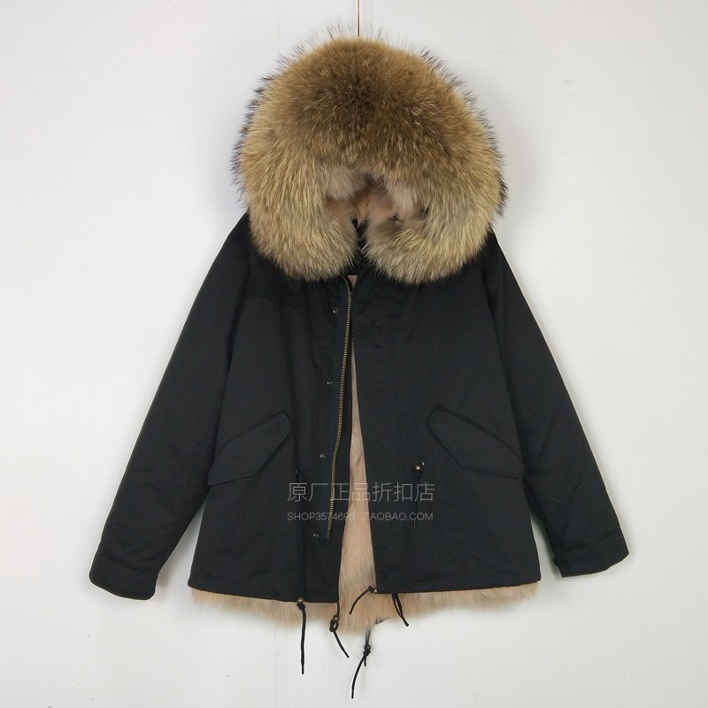 Meifng皮草大毛领狐狸毛