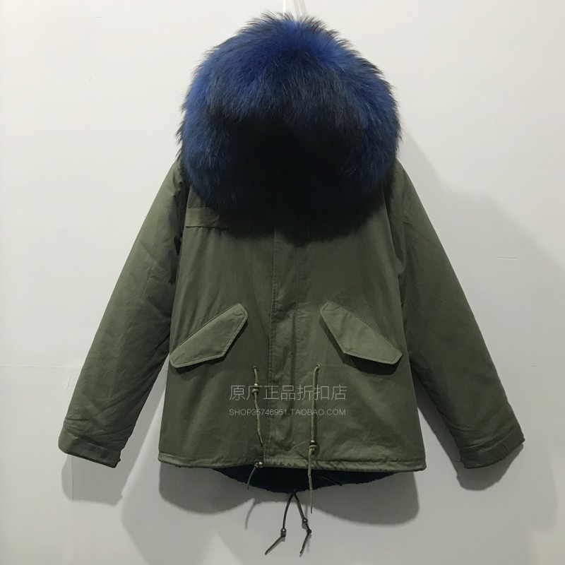 潮牌冬新品大码男士明星同款棉服