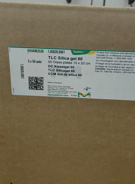 Merck默克10*20cmSilica gel硅胶60TLC 货号1.05626 淘宝活动价格