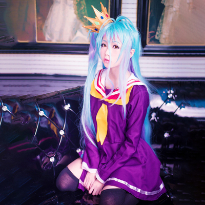 【亲漫园】游戏人生NOGAMENOLIFE妹妹白cos服漫展派对cosplay服装