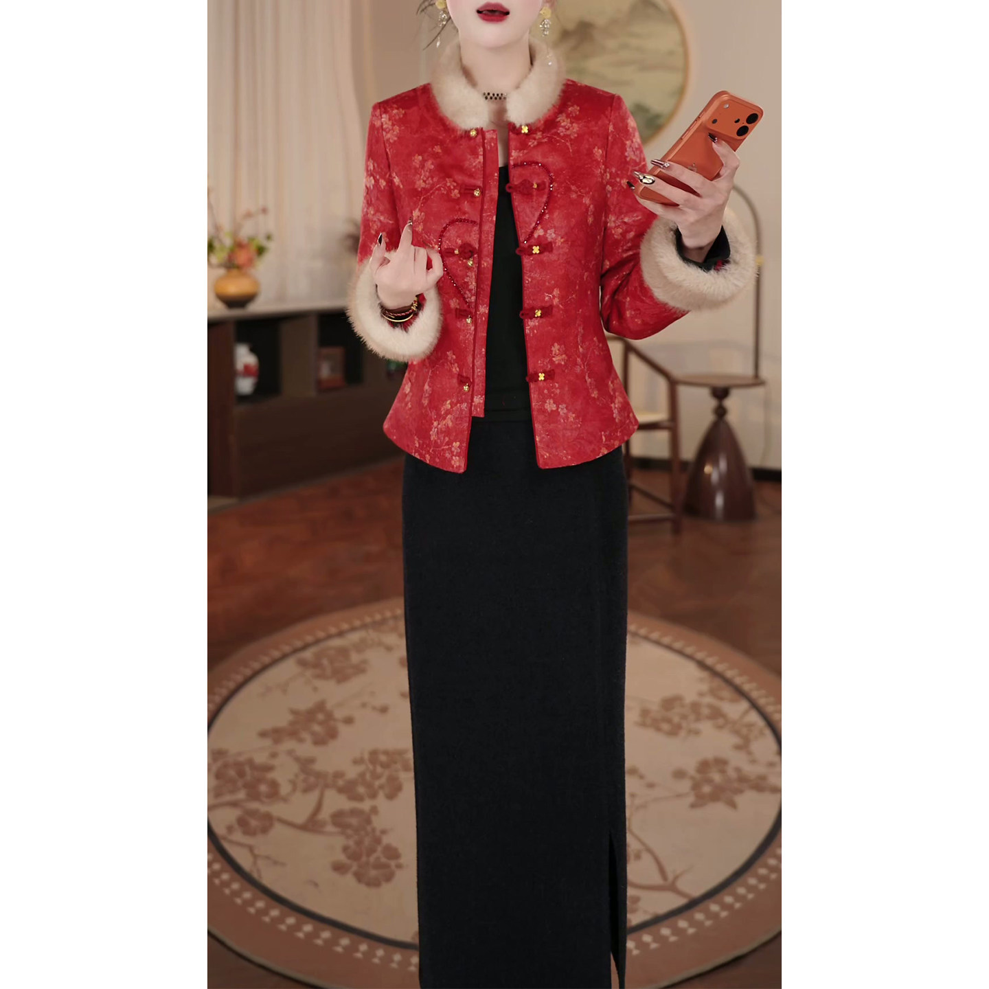 新中式国风短款棉服女2025冬季新款加厚棉衣洋气妈妈保暖棉袄外套,女装/女士精品,棉衣/棉服,淘宝优惠券,粉丝福利购,淘宝优惠卷