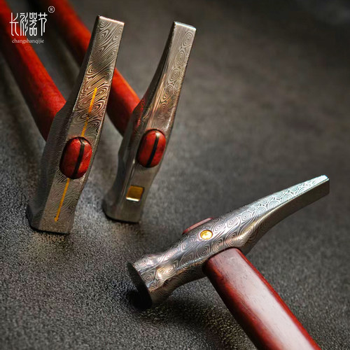 瑞粉大马士革手工錾刻锤小叶紫檀
