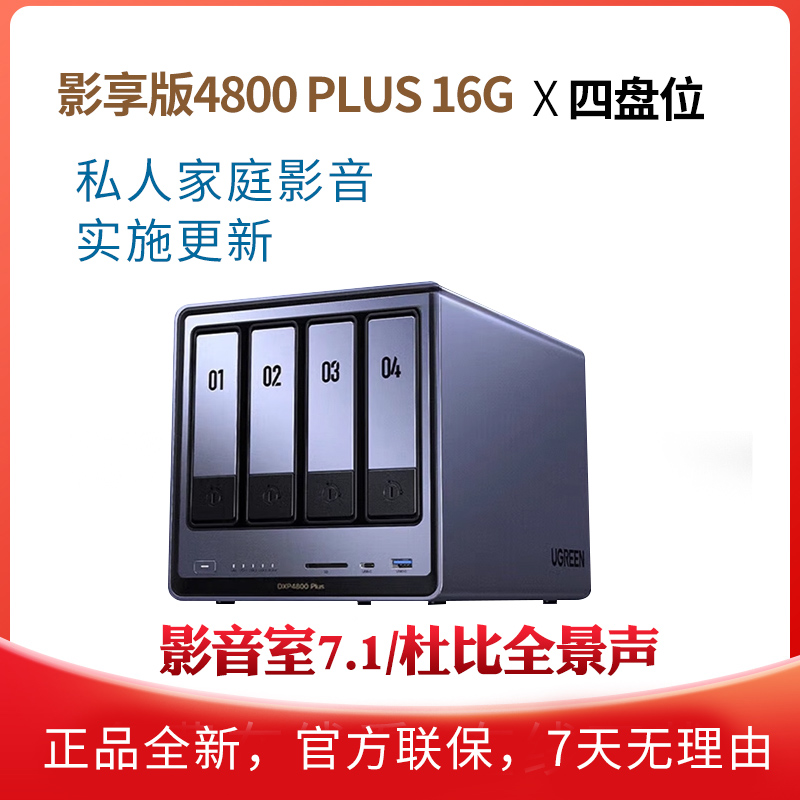 绿联4800plus,自动影音版