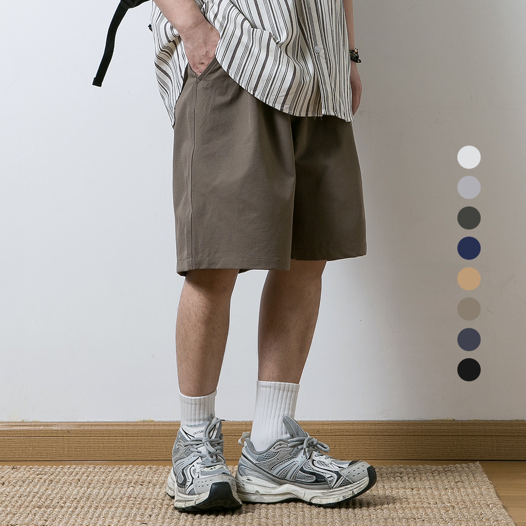 短裤西装短裤日系套结休闲裤