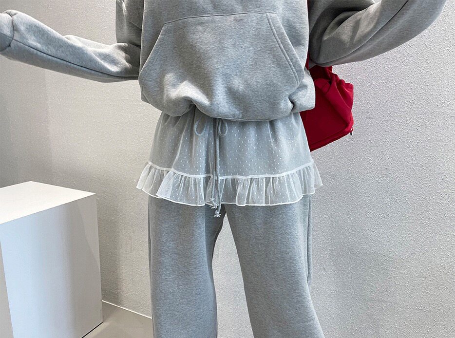 美式宽松短款圆领套头卫衣女春秋新款慵懒风抽绳设计感长袖上衣潮