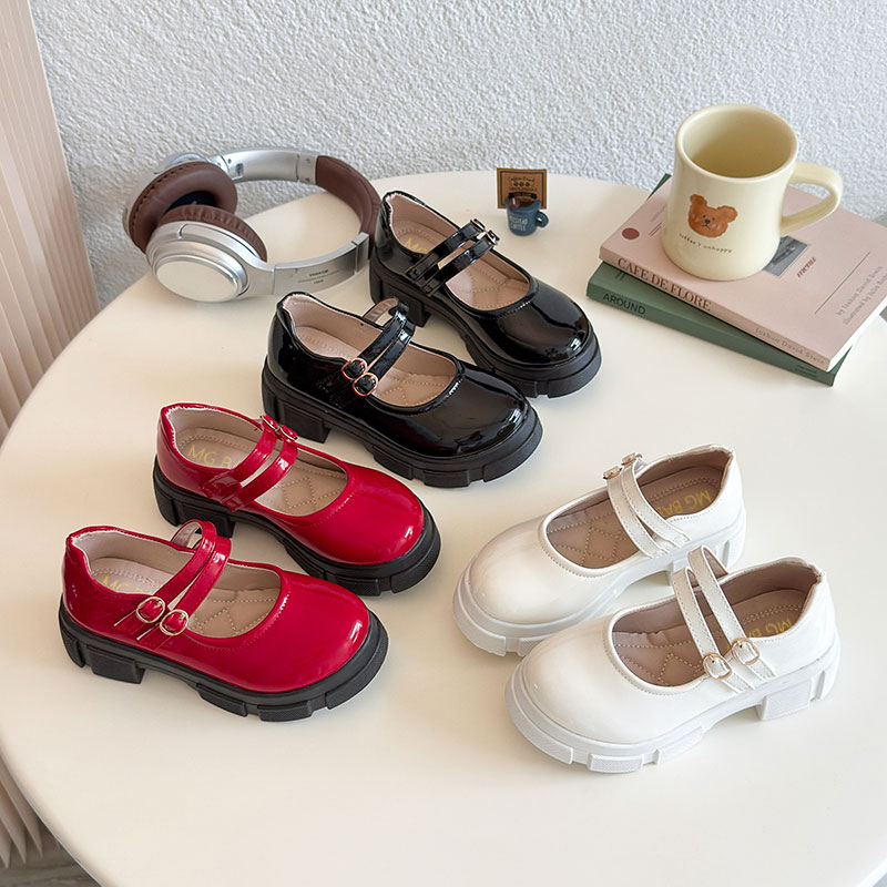 女童小皮鞋2025春秋新款