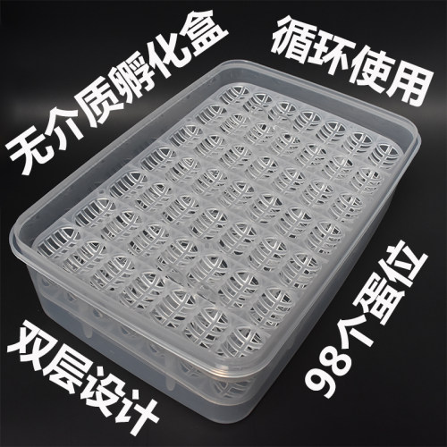 龟蛋孵化盒无介质乌龟万能爬宠