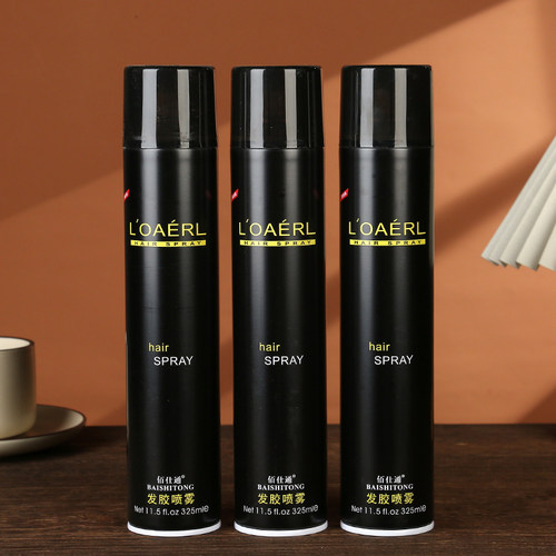 佰仕通天然喷雾特硬发胶干胶