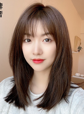 琪牌全真发甜美初恋头发型真人发