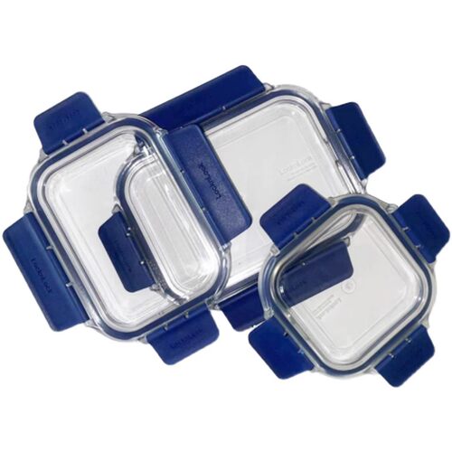 乐扣乐扣LBG系列玻璃保鲜盒微波炉饭便当盒盖子带硅胶密封圈配件 - 封面