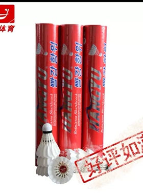 羽毛球红航宇公司超值2019外贸新品12只装