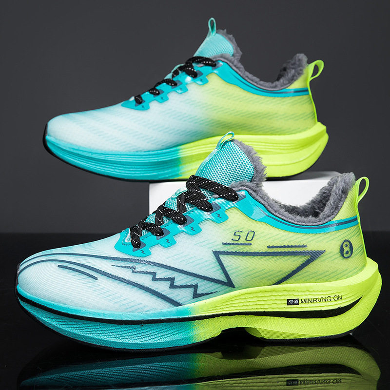 赤兔8PRO加绒保暖跑步鞋男鞋冬季青少年学生大童碳板防滑运动跑鞋,流行男鞋,棉鞋,淘宝优惠券,粉丝福利购,淘宝优惠卷