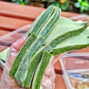 宁波艾草麻糍 传统糕点特产青麻糍网红手工特产糯叽叽艾青糍粑