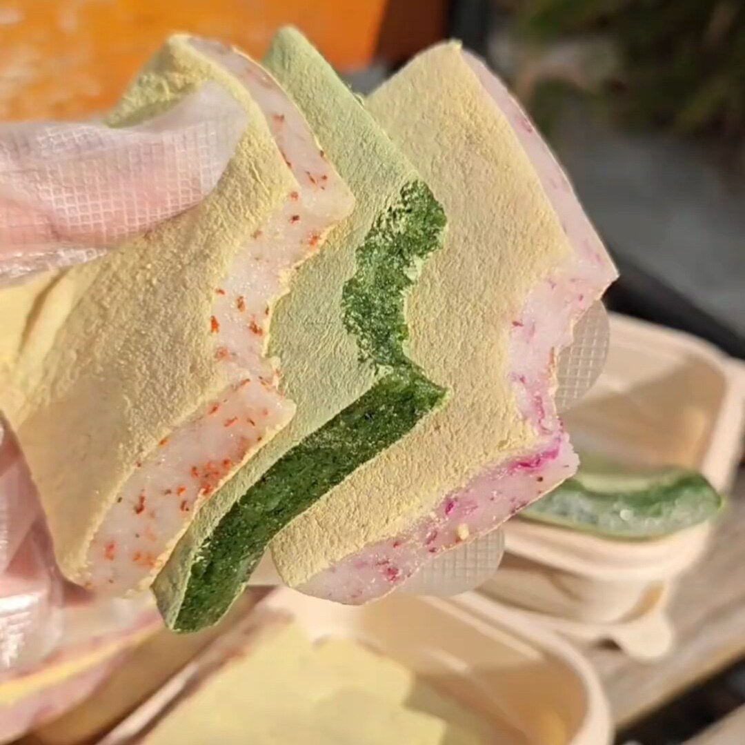 宁波玫瑰麻糍青团手工糯米糕点艾青艾叶乌饭玫瑰麻糍粑糯叽叽特产