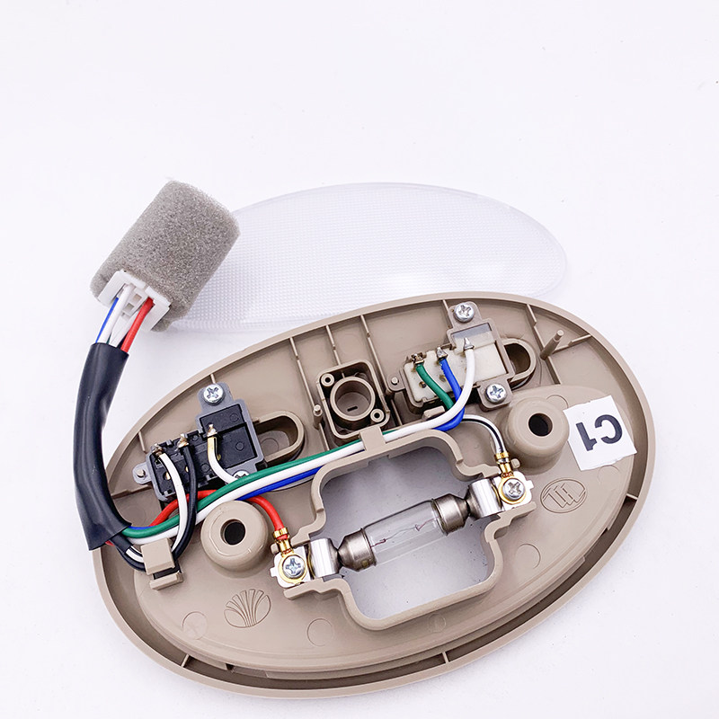 CHEVROLET LEFENG 자동차 내부 전면 돔 조명 어셈블리 앞줄 독서 등 천장 조명 선루프 스위치가 있는 베이지색에 적합