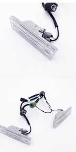 适用别克老凯越后牌照灯老陆尊君越牌照板灯后备箱行李箱牌照灯