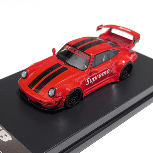 保时捷964宽体RWB合金静态汽车模型1:64比例 PORSCHE收藏摆件