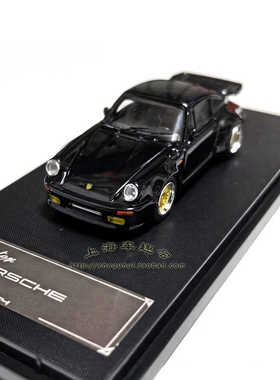 1:64保时捷911 930 Turbo合金汽车模型摆件开盖版 湾岸黑鸟Master
