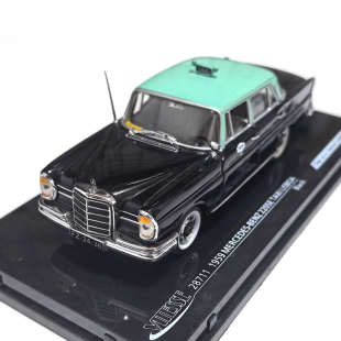 VITESSE太阳星1 1959里斯本出租车合金汽车模型摆件 43奔驰220SE