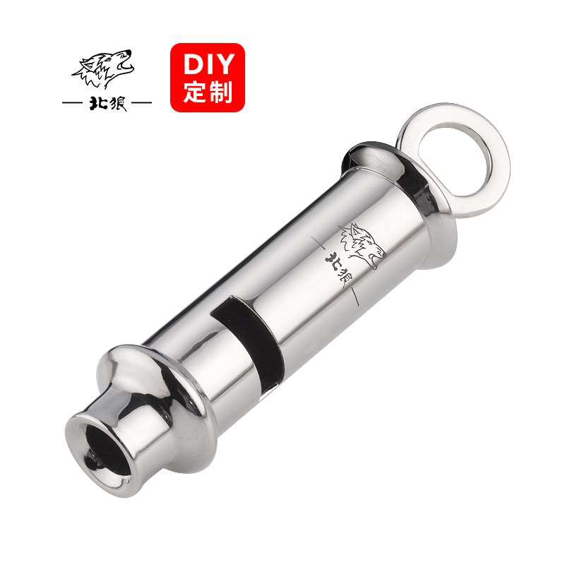 北狼户外求生大分贝口哨双腔超高音频信号哨子EDC装备训鸟哨/0618