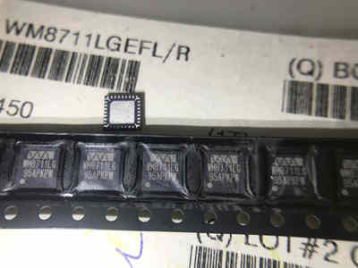 全新正品承诺假壹罰十 WM8711LGEFL/R WM8711LG 全新原装