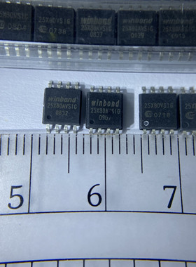 W25X80AVSIG W25X80VSIG 主板BIOS FLASH芯片1M=8Mbit