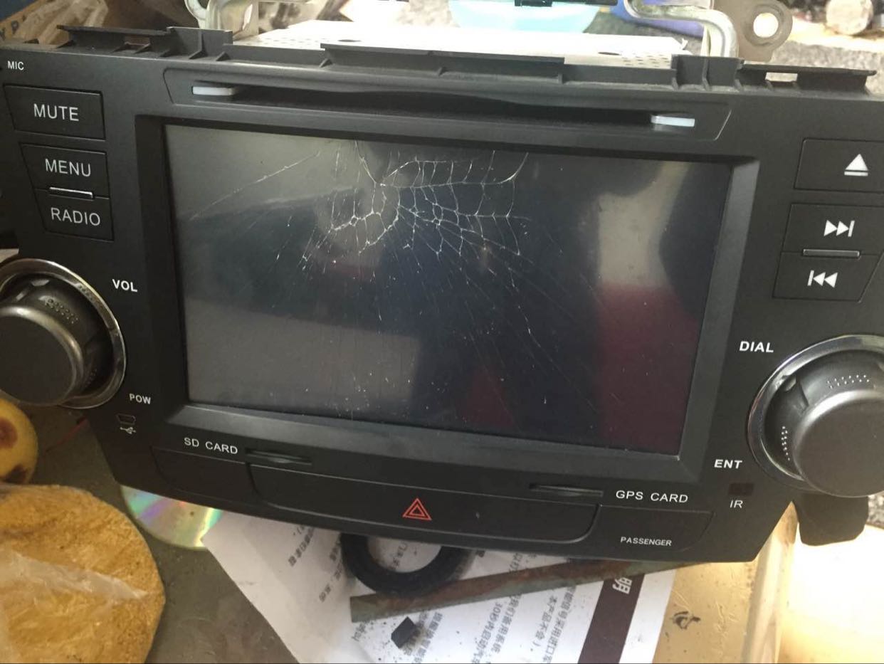 12 13款卡罗拉车载导航中控DVD外屏触摸手写屏显示屏内屏液晶屏幕