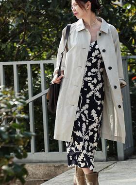 btbstudio 英系实穿派 轻便不易皱进口高支棉随身直身剪裁风衣