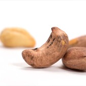 新疆特产新货散装 带皮盐焗烘焙碳烤腰果仁500g越南干果大腰果