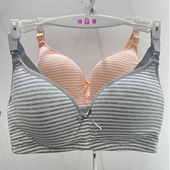 哺乳文胸聚拢防下垂薄款 纯棉里女喂奶浦孕妇内衣怀孕期专用