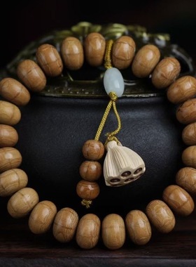 正宗六道木佛珠手串1.2降龙木男女士手串创意手工念珠礼品手链子